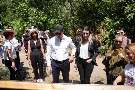 Ministrul Mediului, Diana Buzoianu, i-a prezentat ministrului federal al Mediului din Germania Parcul Natural Văcăreşti