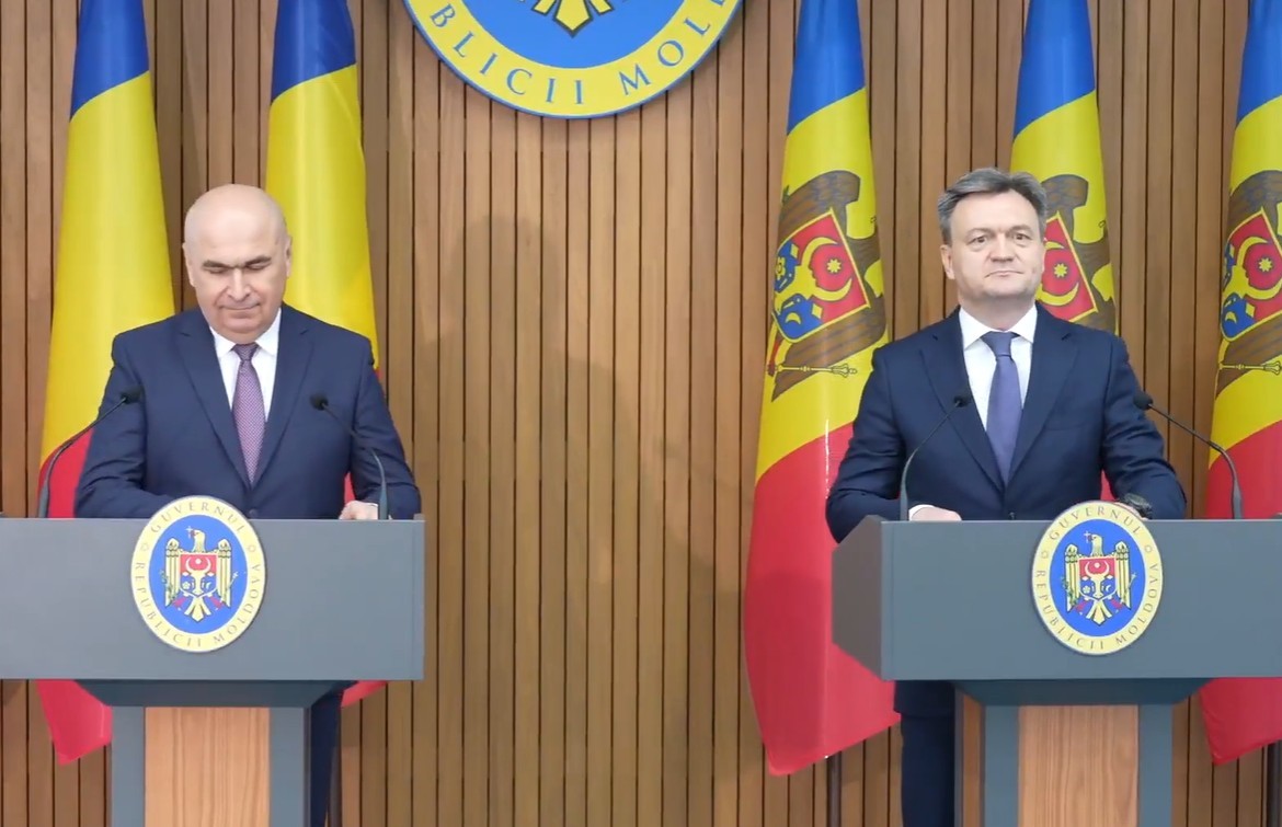 Bolojan, în Republica Moldova: Vom construi în continuare noi punţi care să ne apropie mai mult / România rămâne un susţinător ferm al parcursului european al Moldovei - FOTO, VIDEO