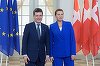 Preşedintele Nicuşor Dan a ajuns la Copenhaga, unde va participa la reuniunea informală a Consiliului European şi la Summitul Comunităţii Politice Europene: Discuţii despre întărirea apărării şi rezilienţei europene şi sprijinul pentru Ucraina