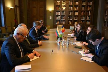 Oana Ţoiu, despre reuniunea „Snow Meeting”, de la Vilnius: Am discutat despre importanţa strategică a Mării Negre şi a Dunării şi extinderea colaborării internaţionale pentru protejarea cablurilor submarine şi a infrastructurii energetice