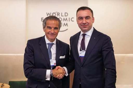 Bogdan Ivan, discuţii la Davos cu Directorul General al Agenţiei Internaţionale pentru Energie Atomică, despre rolul energiei nucleare în România: Am fost foarte ferm. Vrem să decarbonizăm economia, dar o vom face pragmatic şi intelivent