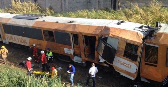 Bilanţul accidentului feroviar din Costa Rica a crescut la 245 de răniţi