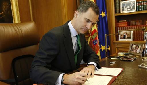 Spania: Regele Felipe a semnat decretul pentru declanşarea alegerilor anticipate