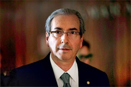 Preşedintele Congresului brazilian al deputaţilor Eduardo Cunha, îndepărtat din funcţie