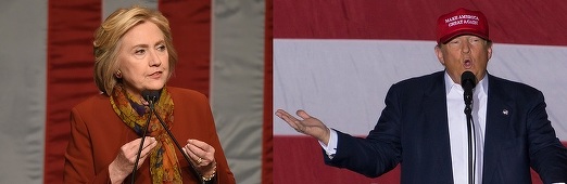 AFP: Trump şi Clinton, candidaţi câştigători dar nepopulari