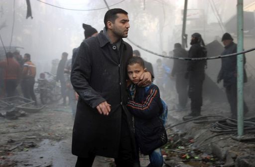 Un convoi umanitar a intrat în oraşul sirian Daraya, pentru prima dată în ultimii patru ani