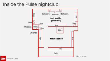 Omar Mateen a râs în timpul măcelului din clubul Pulse din Orlando, povesteşte un supravieţuitor