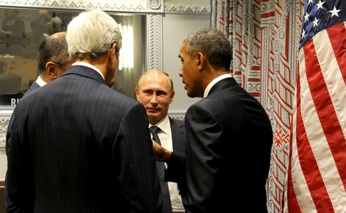 Putin îl primeşte joi pe Kerry la Moscova pentru a discuta despre crizele din Ucraina şi Siria