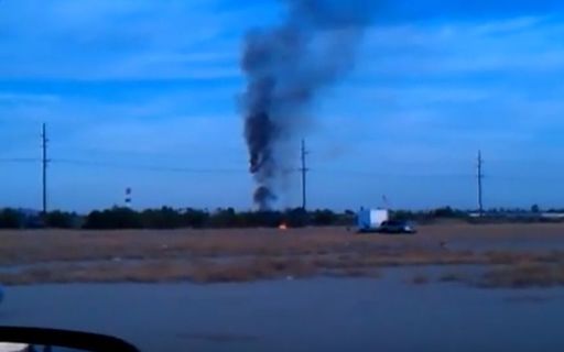 Anchetatorii americani susţin că balonul cu aer cald care s-a prăbuşit într-o regiune texană a atins un cablu de înaltă tensiune