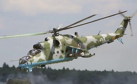 Un elicopter rus Mi-8 a fost doborât în provincia siriană Idlib