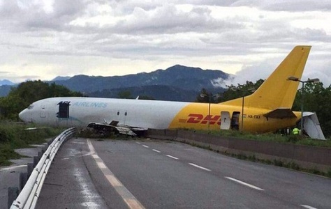 Un avion Boeing 737 a ieşit în timpul aterizării de pe pista aeroportului italian Bergamo