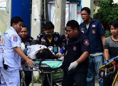 Valul de atentate din Thailanda,soldat cu patru morţi şi zeci de răniţi,nu are legătură cu terorismul islamic - poliţie