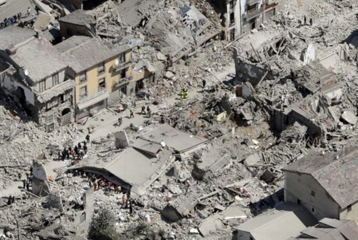 O nouă replică seismică, având magnitudinea 4,7, s-a produs în centrul Italiei
