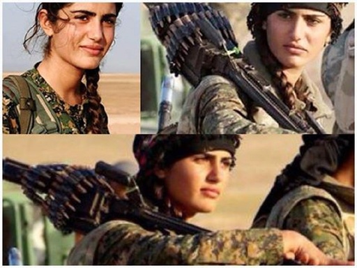 O tânără devenită simbol al luptei kurzilor împotriva ISIS a fost ucisă în timp ce încerca să oprească un atentat