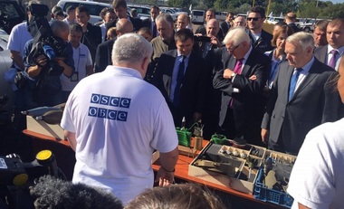 Şefii diplomaţiilor franceză şi germană efectuează prima vizită în estul Ucrainei de la începutul războiului 