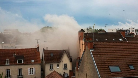 Franţa: Cel puţin opt persoane au fost rănite în urma unei explozii, cauzată de o scurgere de gaze din Dijon