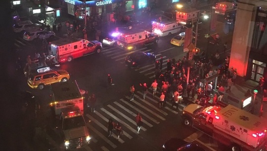 Explozie în Manhattan (Sursă: Twitter)