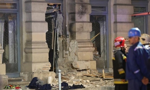 Doi poliţişti răniţi într-o explozie la un magazin din centrul Budapestei