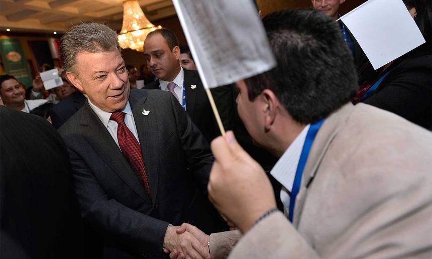Preşedintele columbian anunţă că acordul de pace cu rebelii FARC va da un nou impuls economiei statului sud-american