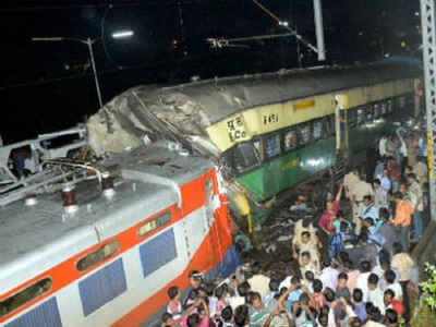 Cel puţin un mort şi 22 de răniţi într-un accident de tren în India