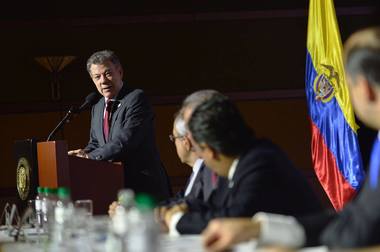 Preşedintele Santos susţine că premiul Nobel pentru Pace va ajuta la continuarea procesului de pace din Columbia 