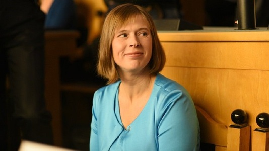 Prima preşedintă a Estoniei, Kersti Kaljulaid, a depus jurământul