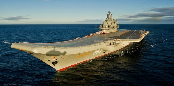 Londra trimite nave de război să monitorizeze traversarea flotilei portavionului rus Amiral Kuzneţov către Siria