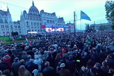 Ciocniri la o ceremonie organizată pentru a marca 60 de ani de la Revoluţia Ungară din 1956