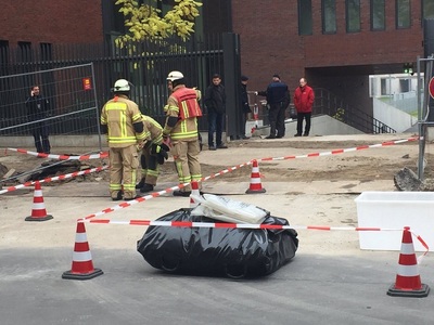 Sediul serviciilor secrete germane evacuat, din cauza unor vapori toxici de acid sulfuric