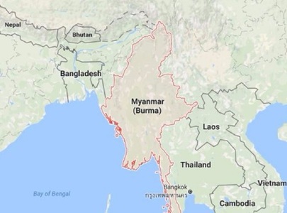 Un avion neidentificat s-a prăbuşit în mare în largul coastei Myanmarului