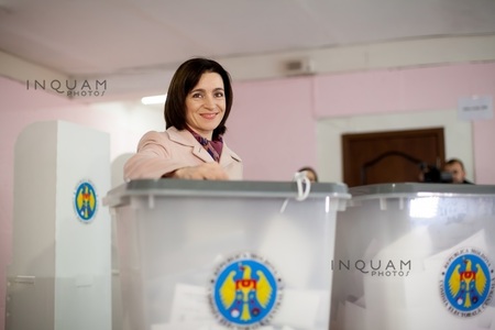 Maia Sandu a obţinut cele mai multe voturi din partea moldovenilor care au votat la Bucureşti