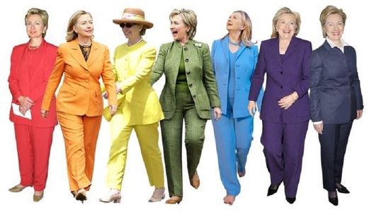 Femei din întreaga Americă poartă pantaloni în semn de susţinere faţă de Hillary Clinton; două femei topless la o secţie de votare din New York. FOTO, VIDEO