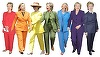 Femei din întreaga Americă poartă pantaloni în semn de susţinere faţă de Hillary Clinton; două femei topless la o secţie de votare din New York. FOTO, VIDEO