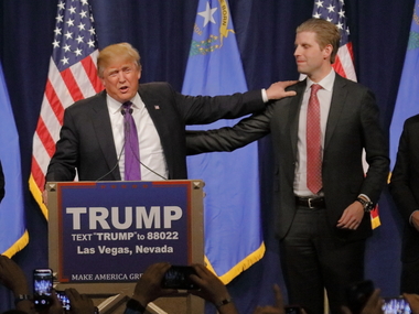Eric Trump a încălcat legea la urne, după ce a postat o poză cu buletinul său de vot