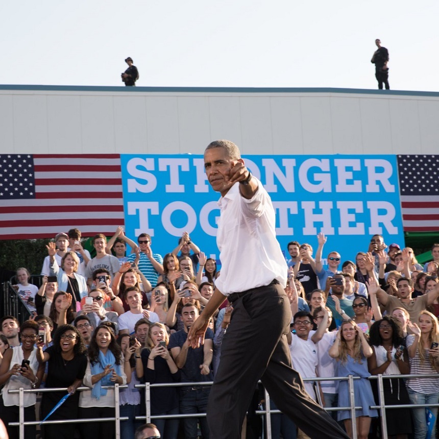 Obama s-a mobilizat în ziua alegerilor, pentru a încuraja alegătorii să meargă la vot