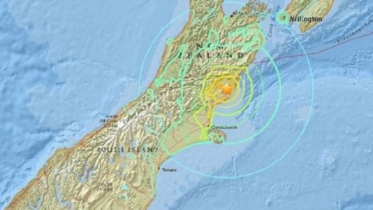 Două persoane şi-au pierdut viaţa în urma valului tsunami din Noua Zeelandă, produs după cutremurul de 7.8 grade - UPDATE