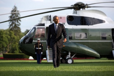 Obama a ajuns la Atena, prima etapă a ultimului său turneu oficial în calitate de preşedinte al SUA