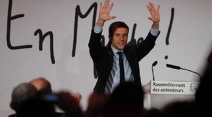 Macron şi-a anunţat candidatura la preşedinţia Franţei