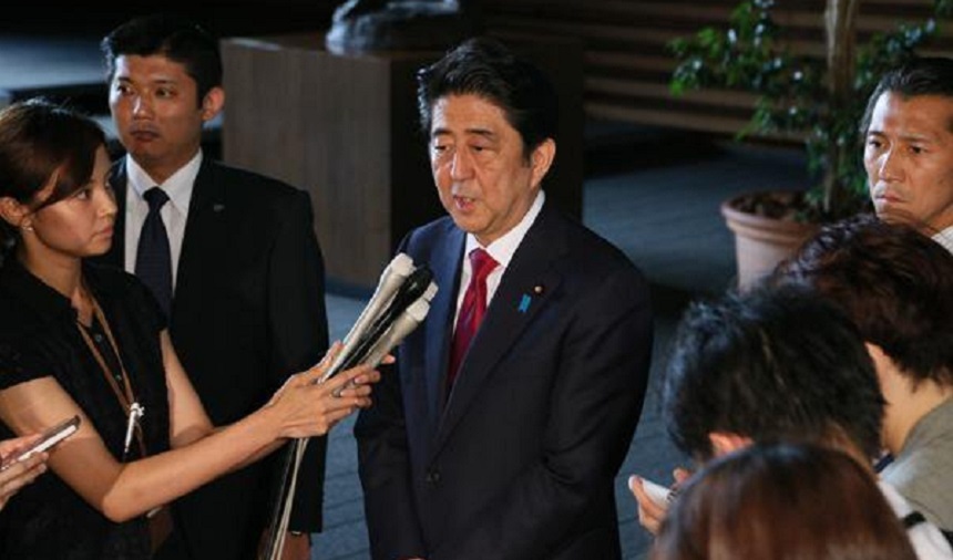 Shizo Abe, primul lider al lumii care va discuta despre "visele noastre de viitor" cu Donald Trump la New York