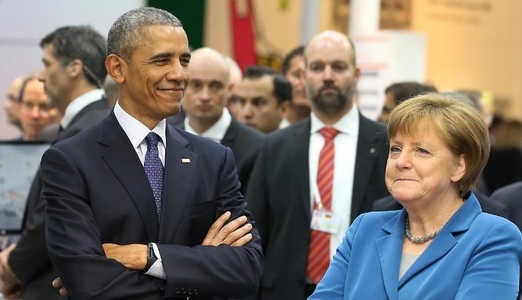 Obama a declarat că a descoperit o prietenă şi o aliată extraordinară în cancelarul Angela Merkel