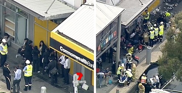 Un australian şi-a dat foc în sediul unei bănci din Melbourne şi a rănit 26 de persoane, între care şase grav