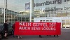 Incendii provocate la intrarea în centrul expoziţional din Hamburg care a găzduit summitul G20 şi urmează să găzduiască o reuniune OSCE