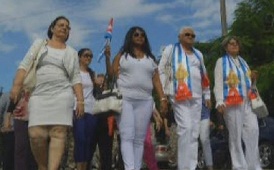 Celebrul grup de disidenţi cubanezi Doamnele în Alb şi-a anulat protestul săptămânal tradiţional după moartea lui Castro