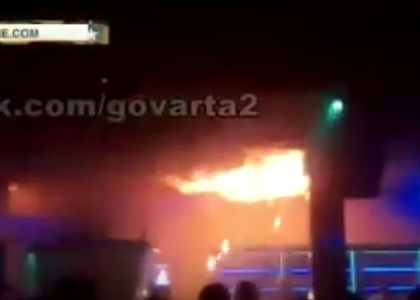 Cel puţin 22 de răniţi, dintre care doi în stare critică, într-un incendiu izbucnit într-un club din Ucraina. VIDEO