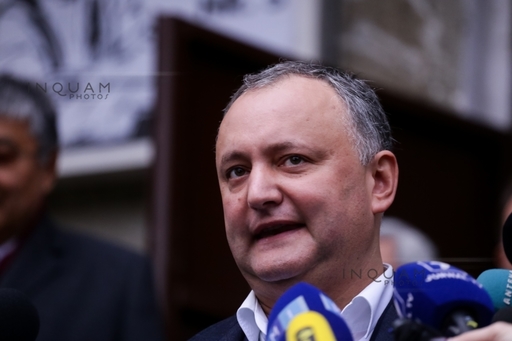 Dodon îi răspunde lui Iohannis: I-am trimis încă din primăvară o scrisoare deschisă, la care încă nu a răspuns. Sper că în relaţia dintre preşedinţi e de bonton să se răspundă