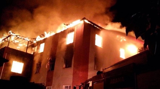 Poliţia turcă a mai arestat şase persoane pentru incendiul de la internat,numărul total al celor reţinuţi ajungând la 12