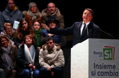 Italia: Primele predicţii indică respingerea reformelor constituţionale prin referendum. Eşec uriaş pentru premierul Matteo Renzi - UPDATE