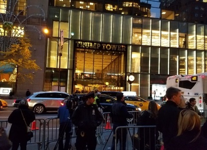 Reprezentanţii New York-ului au cerut 35 de milioane de dolari, pentru a acoperi costurile de securitate ale lui Donald Trump