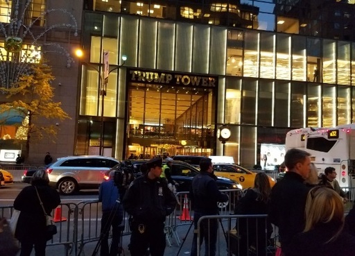 Reprezentanţii New York-ului au cerut 35 de milioane de dolari, pentru a acoperi costurile de securitate ale lui Donald Trump