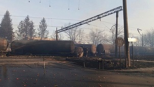 Bilanţul accidentului de tren din Bulgaria a crescut la şapte morţi. Cisternele implicate în accident erau deţinute de o companie românească. UPDATE